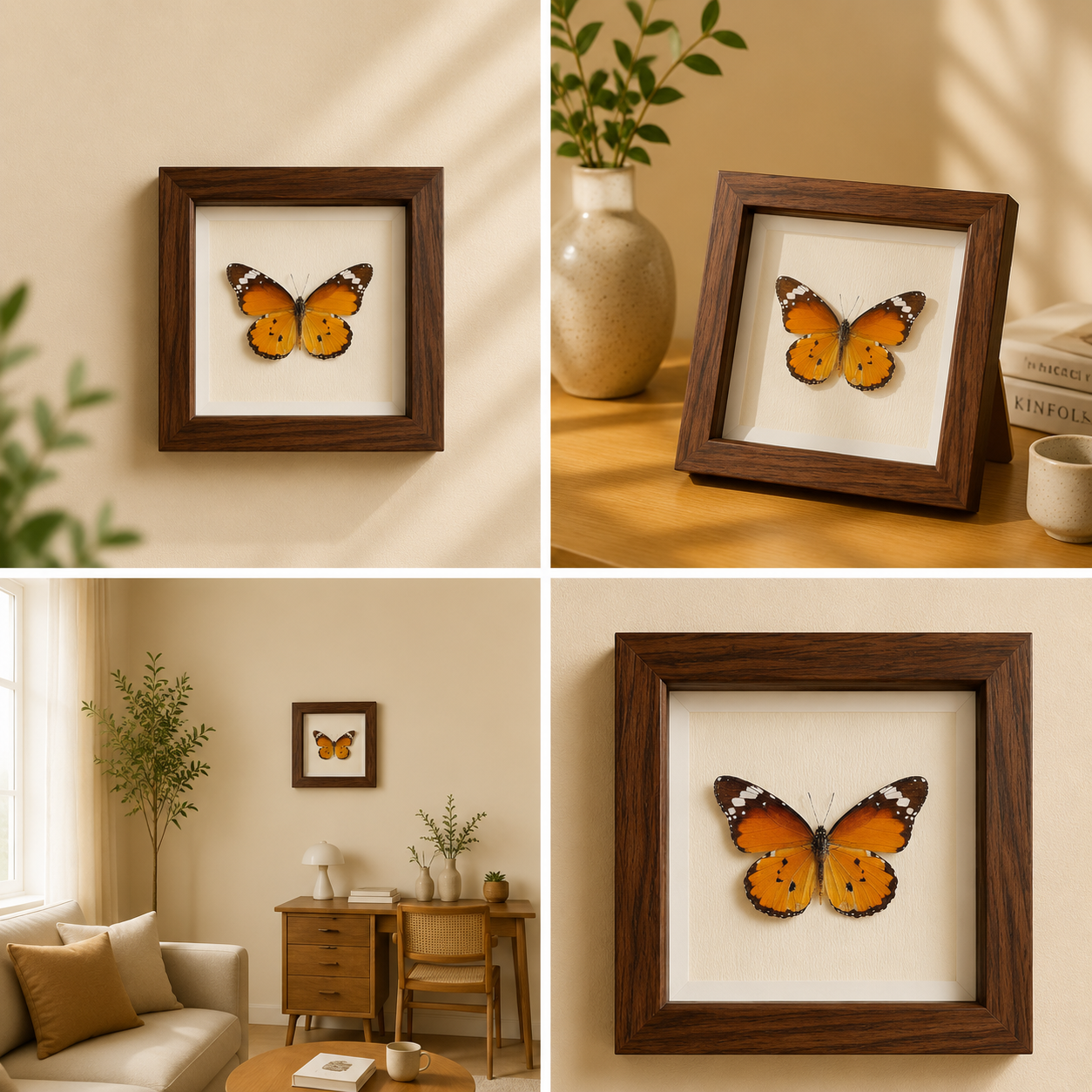 Danaus chrysippus Nordic Minimalist Home Decor