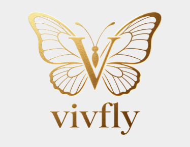 vivfly butterfly specimen logo